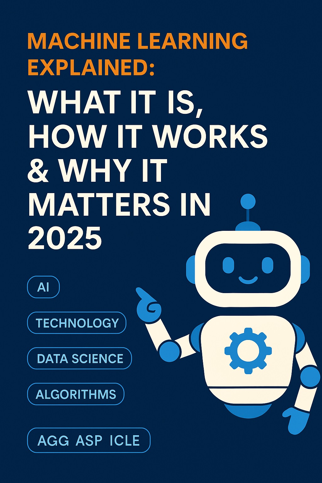 Visual summary: machine learning explained in simple terms